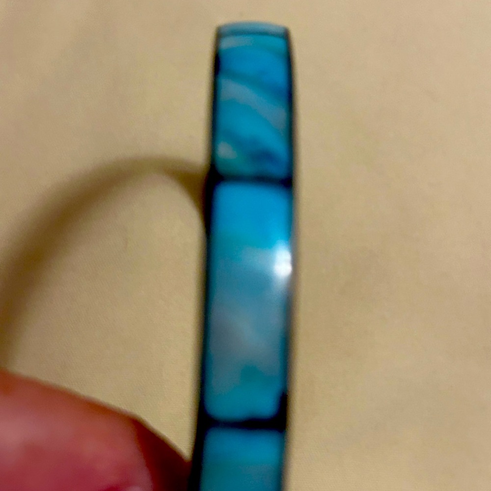 Brass with turquoise. Estate sale collection